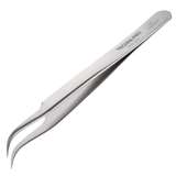 High Precision Tweezers, Style 7, Super Alloy Anti-Mag, Curved, Very Fine, 4.6" redirect to product page